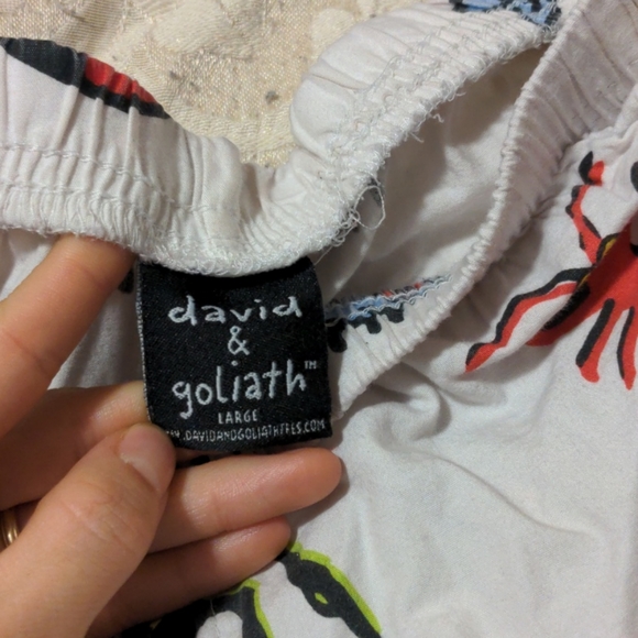 David &Goliath boxer style sleep shorts - Picture 2 of 2